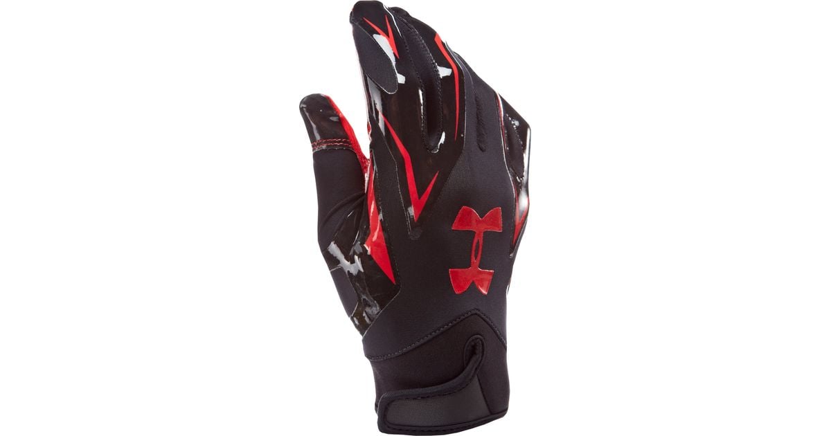 Under Armour Men’s Ua F4 Football Gloves in Red/Black (Red) for Men Lyst